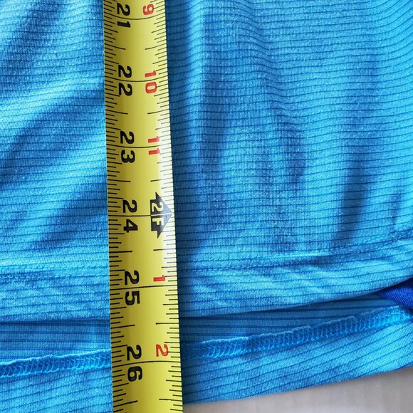 Under Armour HeatGear Run Quarter Zip Long Sleeve Pullover XL Light Blue - Picture 13 of 15